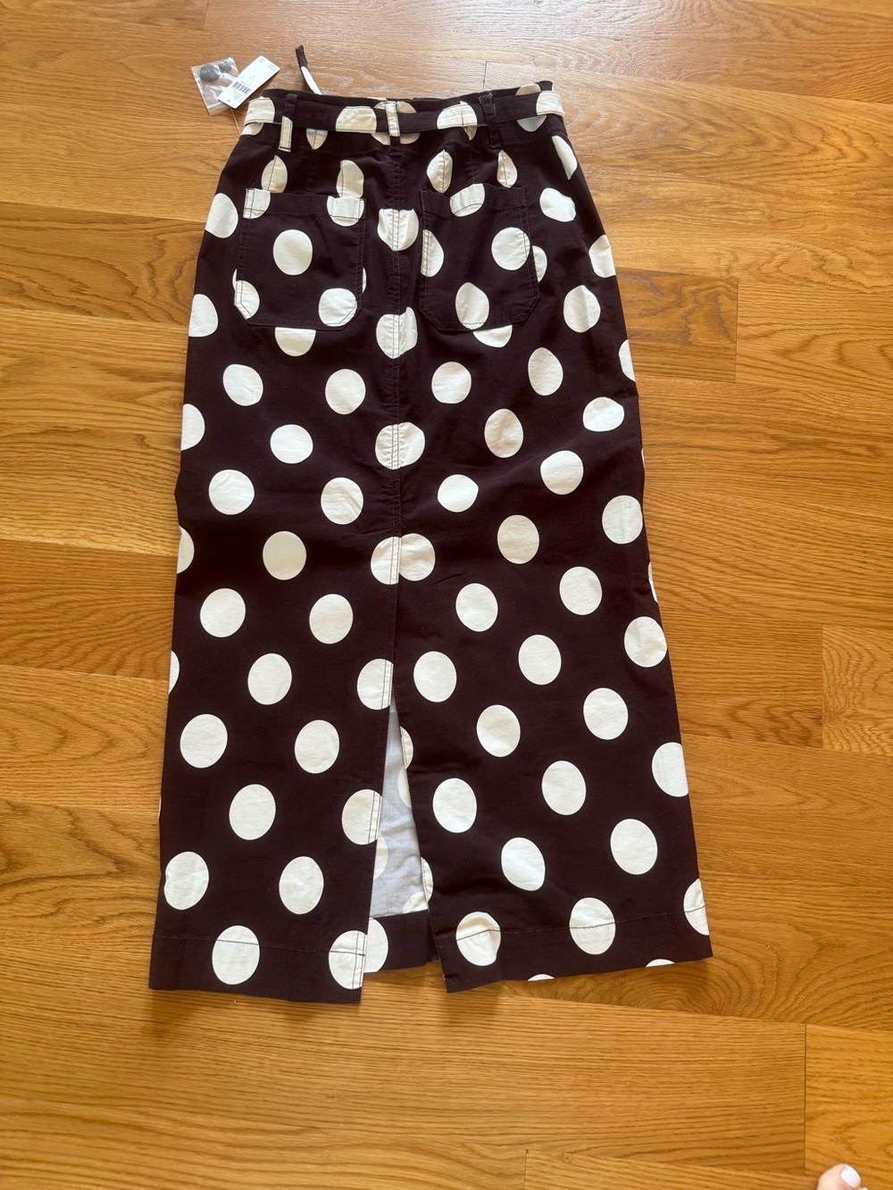 Anthropologie Maeve Colette Polka Dot Skirt - Picture 8 of 10
